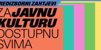 Predizborni zahtjevi za javnu kulturu