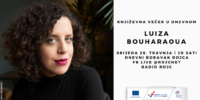 književna večer u dnevnom Luiza Bouharaoua